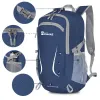 Sacos 35L Leve Compactável Pequena Mochila Dobrável À Prova D 'Água Caming Caminhadas Daypack Saco de Viagem Ao Ar Livre para Mulheres Homens