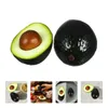 Party Decoration 2 Pcs Avocado Model Accents For Home Simulation Avocados Models Dining Table Decor Realistic Pu Simulated Food Fruit