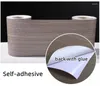 Window Stickers Thickened Self-Adhesive Waterproof Wood-Like Grain Sticker For Speaker Door Furniture Decoration Fashion Gray Wood Paster