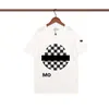 Moda Luxo Mens Polo Camisa Mulheres T-shirt Designer T-shirt Verão Puro Algodão Duplo Fio Haikyuu Carta Padrão Impresso Street T-shirt E103 946674711
