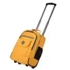 fi Trolley Lage Backpack With Wheels Travel Large Capacity Trolley Bags Rolling Bag Busin Laptop Schoolbag U1zF#