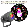 16 Muster LED Christmas Projector Lamp 360 ﾰ Rotatable Indoor Outdoor Projector Lamp für Weihnachtsdekoration für Weihnachtsfeiern