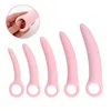 Plugue anal de silicone unissex, 5 tamanhos, treinador de bunda, massageador de próstata para mulheres, brinquedos sexy bdsm, casais 240326