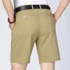 メンズショーツサマーコットンメン膝の長さのボードショートクラシックブランド快適な服のビーチ男性ショートズボン