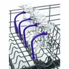Rangement de cuisine casier à vin rouge lave-vaisselle accessoires flexibles réglables de haute qualité support de verre Assistant de lavage en Silicone