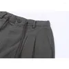 Men's Pants Men Women Streetwear Fashion Loose Casual Pure Cotton Wide Leg Cargo Cityboy Japanese Korean VintageTrousers