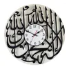 壁の時計アクリル時計イスラム教徒30cmイスラム芸術書道ラマダン装飾寝室のリビングルーム耐久性