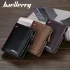 fi Men Wallets Name Engraving Zipper Card Holder High Quality Male Purse New PU Leather Coin Holder Men Wallets Carteria X2ii#