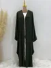 Этническая одежда Bovotee, большие мусульманские Абая для женщин, 2024, элегантная вышивка, повседневный шикарный длинный кардиган, модные исламские кафтаны в Дубае