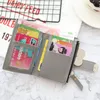 new Short Women Wallets Fi Simple Cute Small Female Wallets PU Leather Card Holder Women's Purse u4gh#