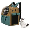 Kattbärare ryggsäcksbärare ventilerad design flygbolag godkänt husdjur för små katter och hundar reser vandring camping