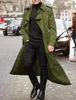 Männer Graben Mäntel 2024 Lange Jacke Mode Elegante Männer Windschutz Mantel Trend Streetwear Männliche Business Casual Slim