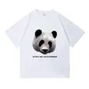 T-shirts voor heren ZAZOMDE Zomer hiphop streetwear mannen T-shirt oversized panda vintage shirt 260GSM katoenen t-shirt unisex tops tees kleding