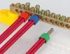 20/50/100st Dual Wires 2x (0,5 mm² ~ 16mm²) Kopparisolerade sladdar End Crimp Terminal Electrical Cable Lug Te0508 TE2508