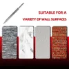 Elektrisk hammarborrbit Set Round Handle Shank Impact Rotary Concrete MASEL MASONRY Betong Brick Wall Drilling Grooving