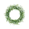 Party Decoration Artificial Plant Wreath Leaf Spring Door Hangings Decors Supply 95