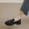 Sapatos casuais femininos apartamentos 2024 mary jane moda mocassins lolita jk commuter uniforme femmes plataforma de mulheres