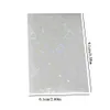 50pcs / sac en forme de coeur Laser Glitter Card Sleeves Transparent Kpop Idol Card Protector Toploader Titulaire Corée Photocard Manches g2mU #