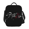 stray Kids Kpop Rock Insulated Lunch Bag for Cam Travel Leakproof Cooler Thermal Bento Box Women Children 43zD#