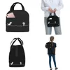 Pas de sac à lunch isolé graphique Internet Sac thermique réutilisable Jurassic Offline Tote Tote Box Office Picnic B0JD # #