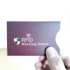 FI Anti -stöld för RFID -kreditkortsskydd Blockeringskorthållarhylsa Hudfodral täcker Protecti Bank Card Case W5PC#