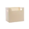 2024 Office Document File File Storage Box بلاستيك قابل للطي منظم المكتب متعدد الوظائف كتب Sundries Storage Storage Storage Storage 1.