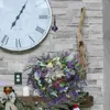 Декоративные цветы передняя дверь искусственная гирлянда детские свадебные украшения венки для пластиковых подделок