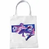 SK8 The Infinity Canvas Tote Bag Eco Skate Infinity Anime Shop skateboard pojkar axel vikbar strand shoppare väska g5kx#