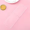 Unisex Women Men Men Transparent Card Cover Rieve Work Id Clear Card Holder Protector Protector Badge Office School Supply 76wi#