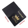 Universal Travel Pu Leather Par Lovers Passport Cover Passport Holder ID Kreditkort Bag Wallet Purse H7NG#