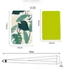 2023 Green Plant Credit Card Cover with Lanyard String Plastic Student Protecti Busin ID Name Badge Card Holder Case Bags w9IO#