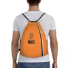 RICCIARDO RIC RIC 3 Bolsas de cordão de tração homens homens mulheres esportes leves Backpack de armazenamento de ginástica esportiva Z87L#