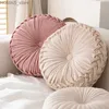 Cushion/Decorative Pillow Pumpkin Round Pink Soft Cushion Waist Living Room Sofa B B Decorative Wheel Pudding Y240401FZW1