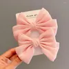 Accessori per capelli 2 pezzi dolce e carino fiocco perlato forcina ragazza principessa clip copricapo per bambini donne