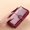 hot Sale Women Wallet Leather Clutch Brand Coin Purse Female Wallet Card Holder Lg Lady Clutch Carteira Feminina P7FS#
