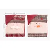 Chair Covers Santa Claus Slipcovers Dining Room Decor Back Kitchen Supplies Seat Cover Christmas Decoration