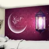 Tapisseries Ramadan mosquée décoration tenture murale tapisserie Eid Mubarak Festival religieux nappe maison salon chambre
