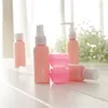 Butelki do przechowywania przydatne zbiorniki do butelkowania z plastikową butelki spray balsam szampon krem ​​kosmiczny kosmetyczny zwierzak
