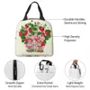 Strawberry Cake Cute Mönster Cooler Lunch Box Fruit Mountaineering Thermal Insulati Portable Food Bag U2ZH#