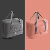 Storage Bags Women Travel Bag Organizer Cosmetic Makeup Clothes Shoes Sport Tool Duffel Shoulder Handbag Pouch Suitcase Accessories