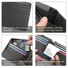 leather Wallet Men Classic Black Purse Credit Card Holder Fi Men's Wallet Adventuretime The Vampire Queen Vampire Cute 80VR#