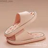 home shoes Women Summer EVA Thick-Bottomed Solid-Color Slippers Anti-Slip Soft Water-Resistant Bathroom Indoor/Outdoor Use Y240401