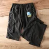 Calças masculinas retro casual destacável carga pant shorts 2024 moda cor sólida leve secagem rápida na moda deslocamento