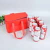 Portable déjeuner refroidisseur de bière de bière sac pliant insusine pique-nique glace pack de nourriture sac tote