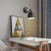 Wandlamp Nordic Blaker E27 Lichtpunt Draaibaar Metaal Nachtkastje Modern Eenvoudig Voor Kamer Balkon Trap Gang