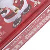 Storage Bottles Biscuit Box Candy Jar Christmas Tin With Lids Birthday Decoration For Girl Case