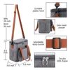 Sac isotherme thermique portable Pique-nique en plein air Aliments Snack Boisson Boisson fraîche Kee Organisateur Boîte à lunch isolée Zipper Knapsack X7m7 #