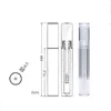 Storage Bottles Empty Tube Clear 5ML Cosmetic Lip Gloss Packaging Container PETG 10/30pcs Glaze Bottle Transparent With Wand Lipgloss