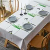 Table Cloth Animal Black And White Tablecloth Living Room Kitchen Rectangular Waterproof Tablecloth Home Dining Table Coffee Table Decoratio Y240401Z4XO