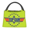 Tom Cruise Top Gun Thermoisolierte Lunch-Tasche für Damen, tragbare Lunch-Tasche für Outdoor-Cam-Reisen, multifunktionale Mahlzeit-Nahrungsmittelbox t1pQ #